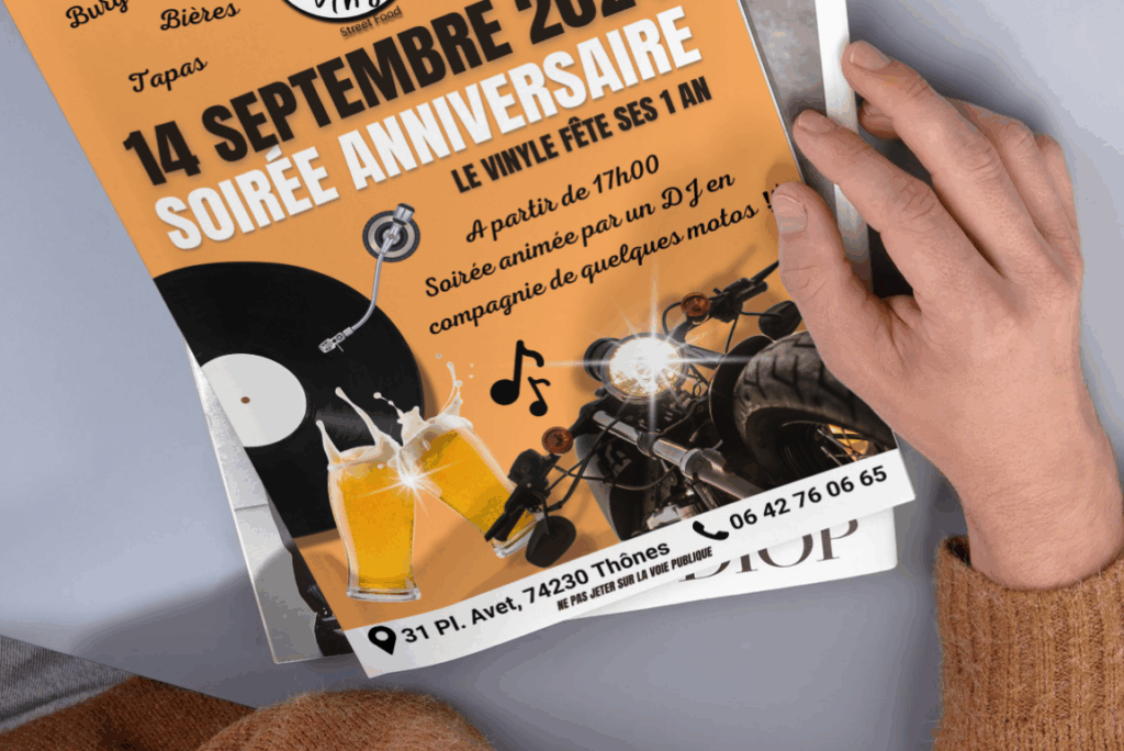 L'agence Aurezo de Roanne réalise des flyers